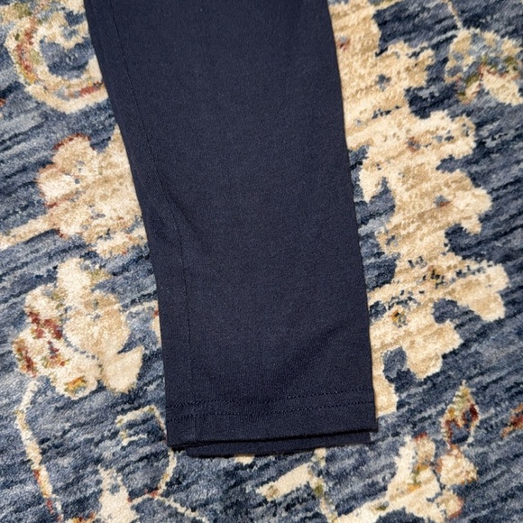 Abercrombie kids Abercrombie & fitch navy blue girls/youth/kids leggings 9/10 - Picture 3 of 15